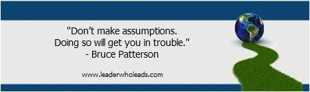 Bruce Patterson On Leadership Quotable Quote