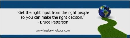 Bruce Patterson On Leadership Quotable Quotes